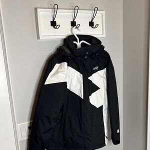 Orage Black and White Ski Jacket